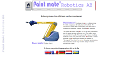 Desktop Screenshot of paintmate.se